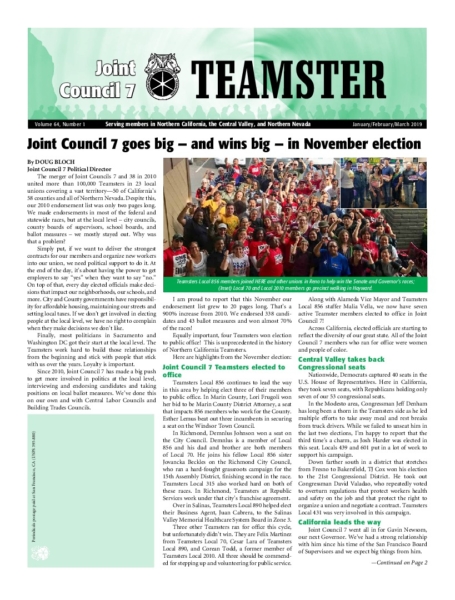 Joint Council 7 Newspaper