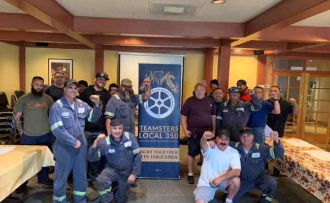 Recology San Mateo Maintenance unit ratify new contract!