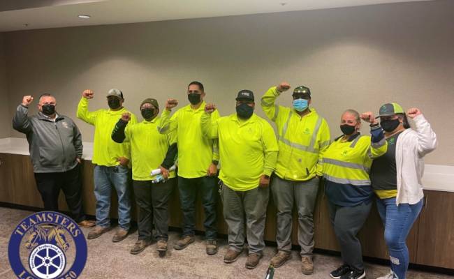 Recology South Valley Organics Join Teamsters Local 350!