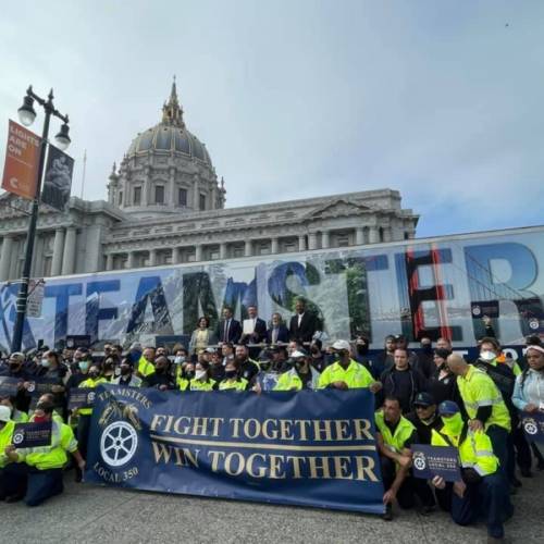 San Francisco proclaims October 26 as Teamsters Local 350 Day!