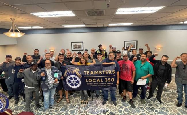 Local 350 Members Ratify Five-Year Agreement at Recology San Francisco Long Haul