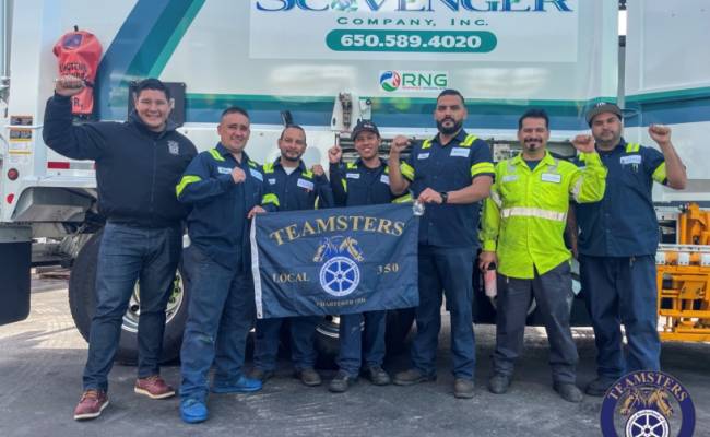 Mechanics Vote to Join Teamsters Local 350!