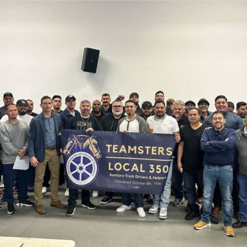 TEAMSTERS AT GREENWASTE OF PALO ALTO RATIFY FIRST CONTRACT