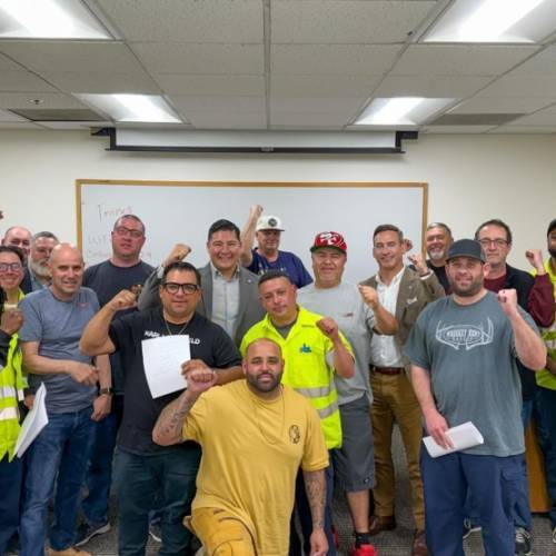 Teamsters Local 350 Secures Historic Contract Victory at South Bayside Industries 4/4/25
