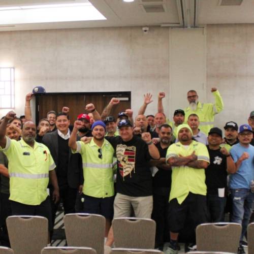 Workers at Recology San Mateo Ratify Strong Contract 5/12/26